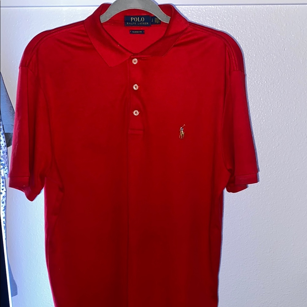 Polo Ralph Lauren Red Polo Shirt